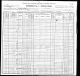 Census OH 1900 for Anna SCHULTZ age 70 and her son A. J. age 45
