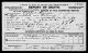 Death Certificate for Albert HANNA 1 Nov 1896