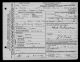 Death Certificate for Thomas FOWLER