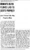 Chicago Tribune Article about Sarah KOESTNER (nee REILING) suicide 14 Jul 1931