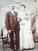Jan ZAJICEK and Marie PSENICKOVA wedding photo 1909