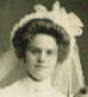 Catherine ZEMAN on her wedding day 15 Jul 1901